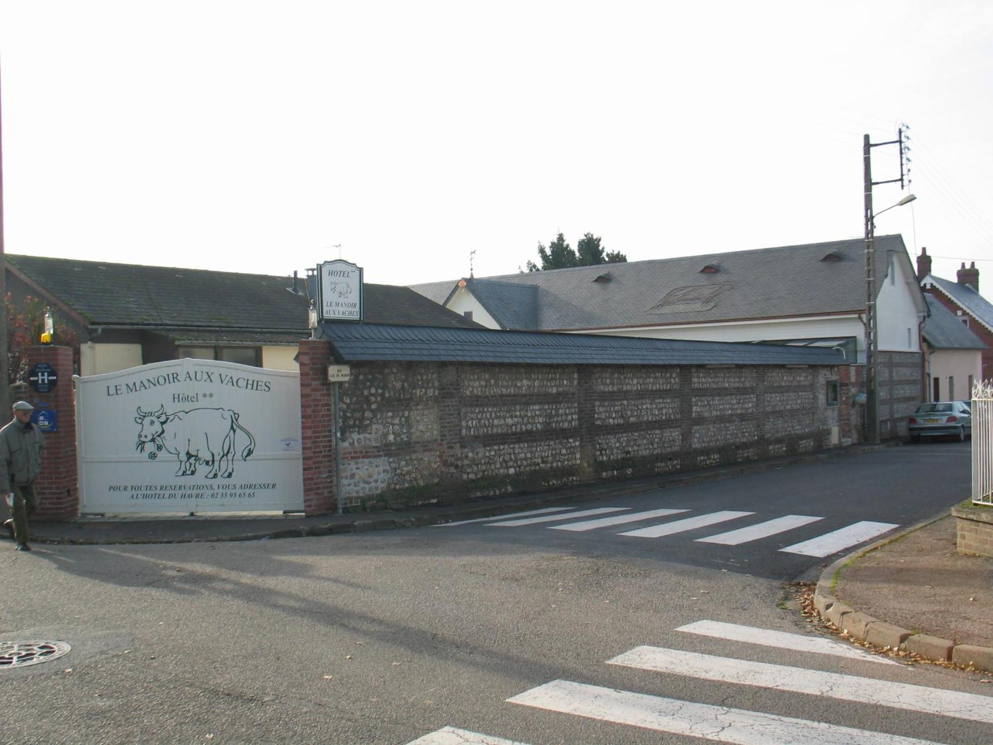Hotel Le Manoir Aux Vaches Yvetot Eksteriør billede